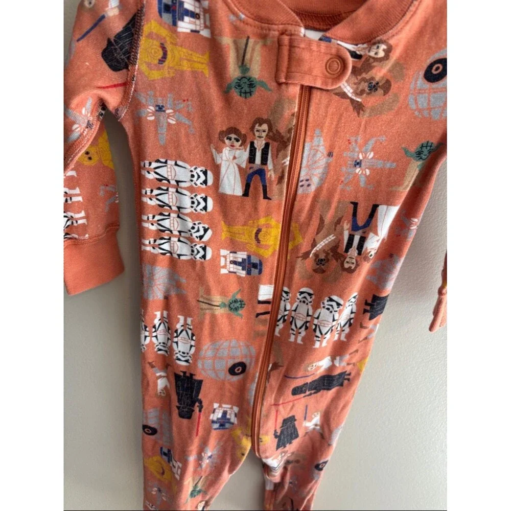 Hanna Andersson 19-24 months Star Wars Kids One-Piece Pajamas